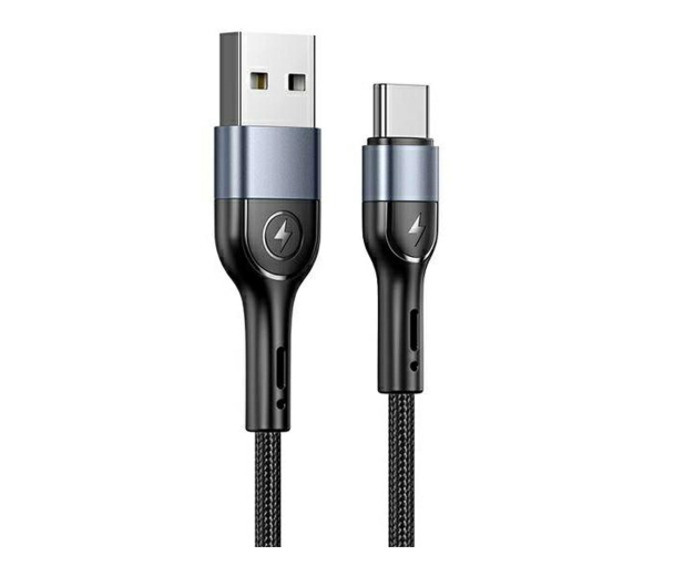 USAMS Kabel pleciony U55 2A 1m USB-C - 1569174 - zdjęcie